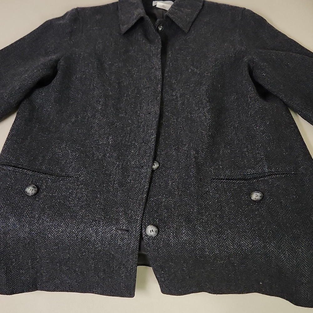 90s 💯 Wool Jacket Size 14 Harve Bernard - Picture 7 of 9